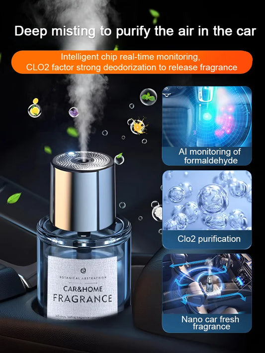 [Lasts for one year] Car Electric Misting Aromatherapy Diffuser