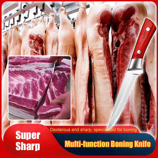 carbon steel butcher knife