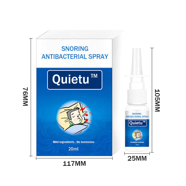 Quietu™ Snoring Antibacterial Nasal Spray