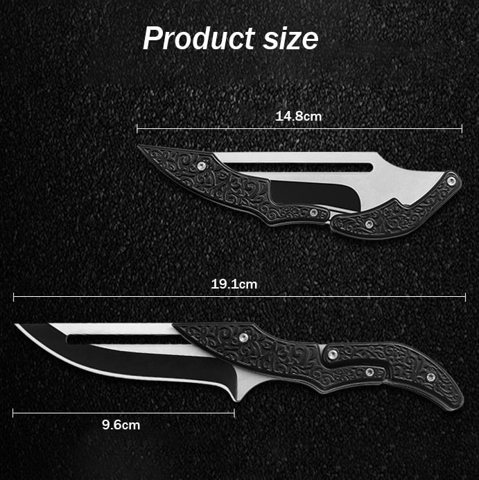 Mechanical Knife Magician Collection Knife Damascus VG10 Steel Knife