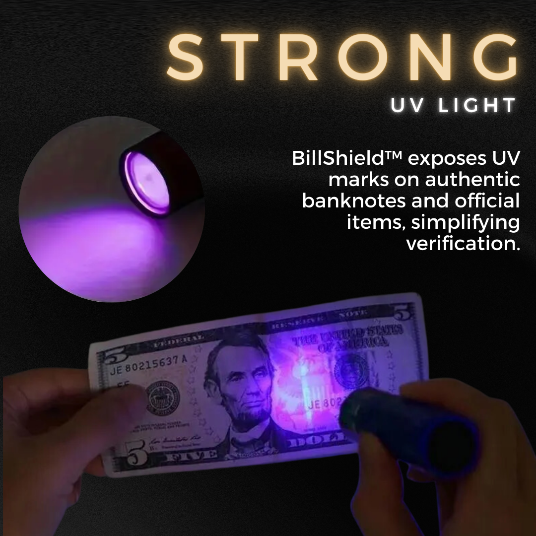 BillShield™ Money Verifier Flashlight