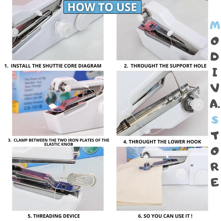 HANDHELD MINI ELECTRIC SEWING MACHINE