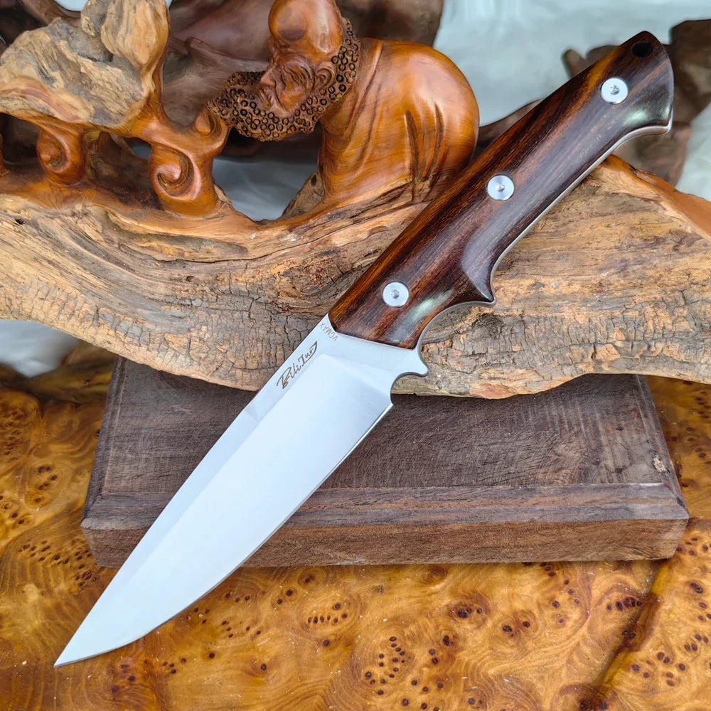 Custom Fixed Blade Knife in M390 Steel