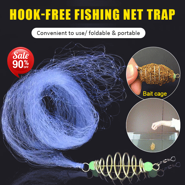 Hook-free fishing net trap【🎌From Japan🎌】