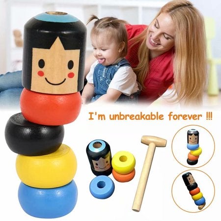 (💥New Year Sale💥- 40% OFF)UNBREAKABLE WOODEN MAN MAGIC TOY