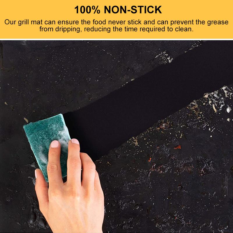 Non-Stick BBQ Grill Mats with cutting box 【HOT SALE-49%OFF🔥】