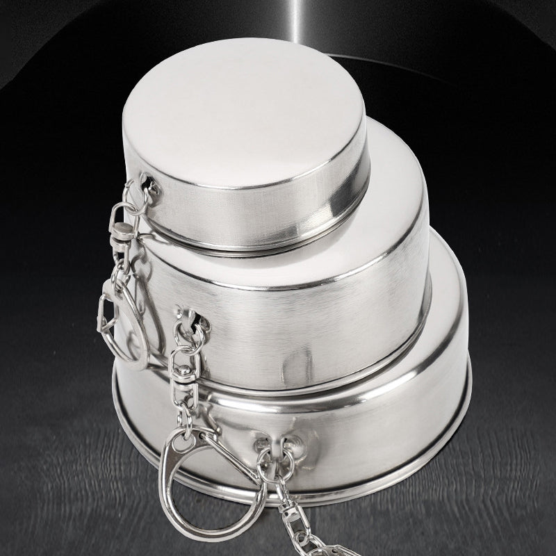 Collapsible mug made of stainless steel【Maha Shivaratri/Holi Offer-40%】