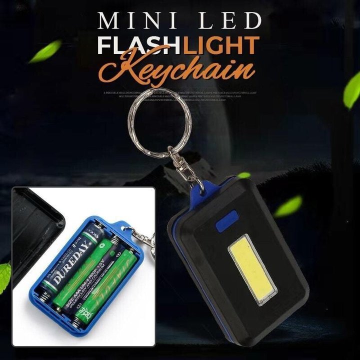 🎁Mini LED Flashlight Keychain【INCOD + Local Stock (Express 3 Day Delivery)】