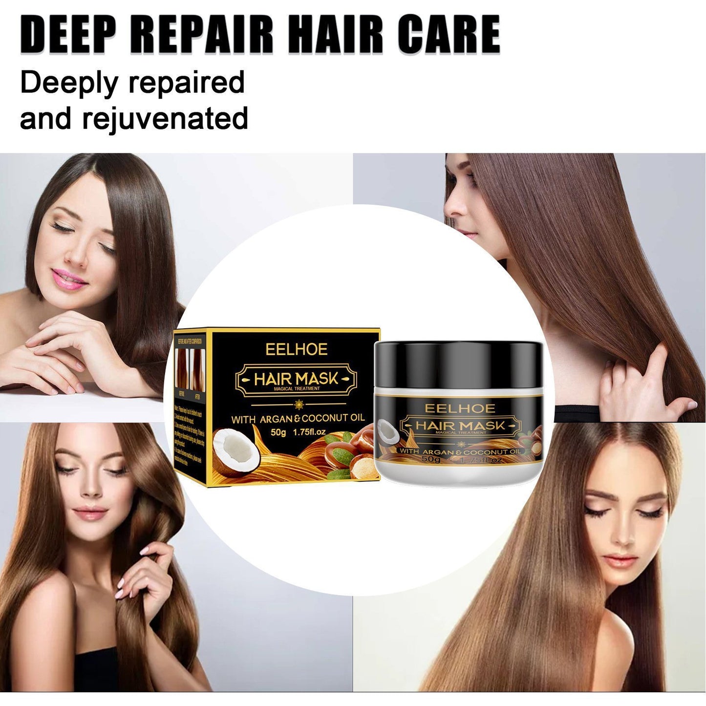 💓ShinyHair Instant Keratin Hair Repair Mask【3 Day Delivery&Cash on delivery-HOT SALE-45%OFF🔥】