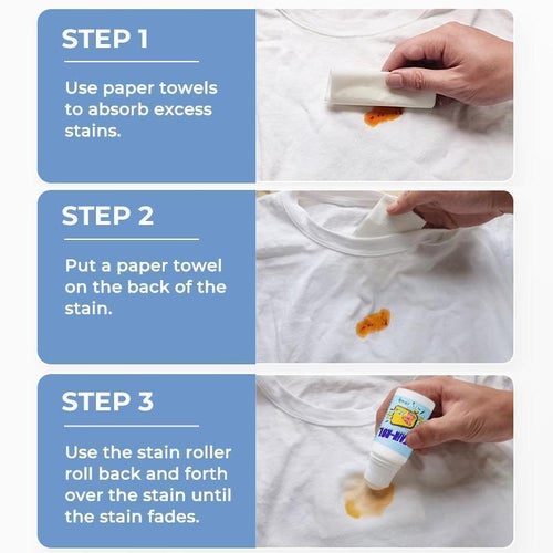 【🔥HOT SALE】Stain Remover Roller-ball Cleaner Removal Pens Portable Decontamination Pen Stain Remover Clothing Cleaning Tools